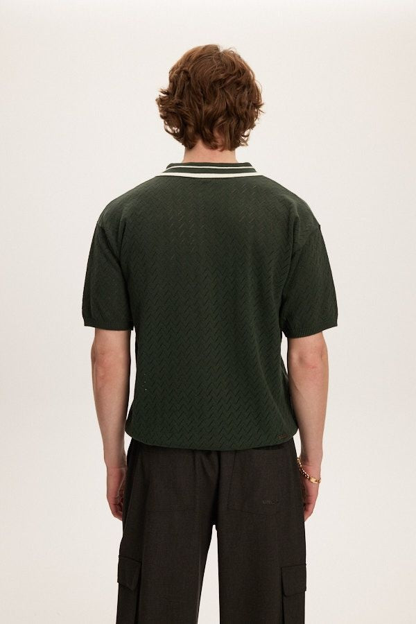 Kuwalla Knit Zip Polo
