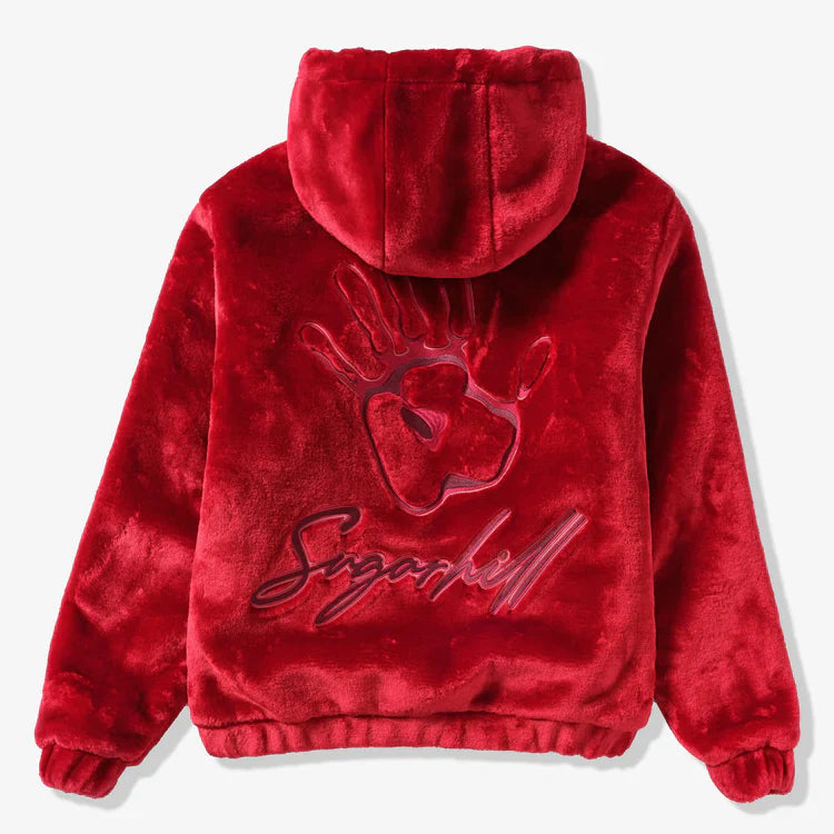 Sugarhill Traces Fur Zip-Up Hoodie