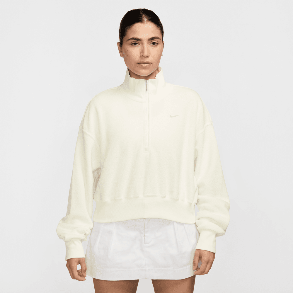 Wmns Nike Sportswear Phoenix Plush 1/4-Zip Fleece Sweatshirt