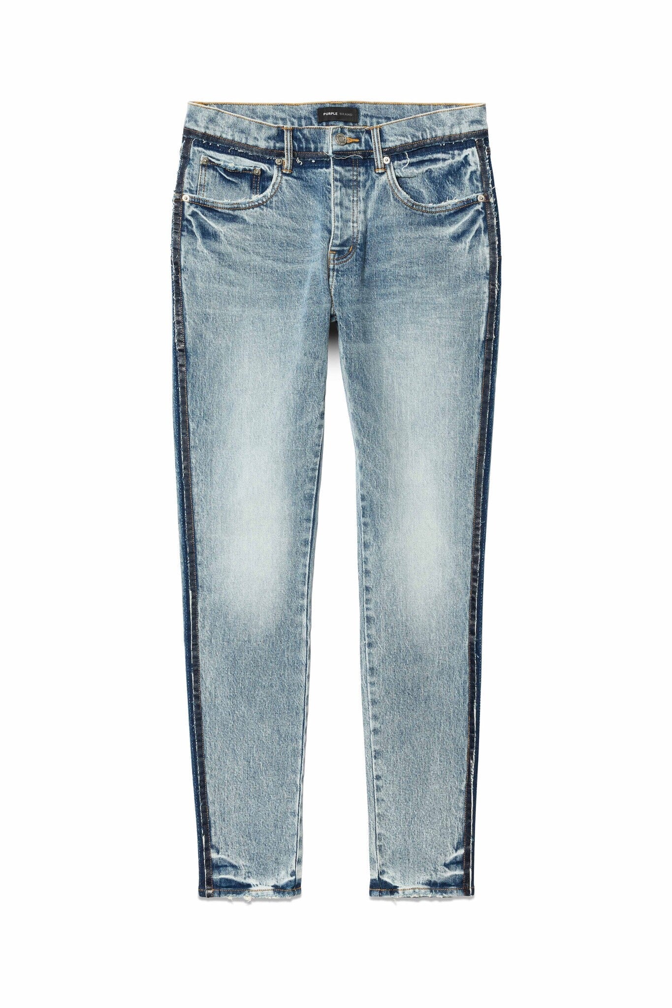 Purple Brand Shadow Seam Skinny Denim Pant