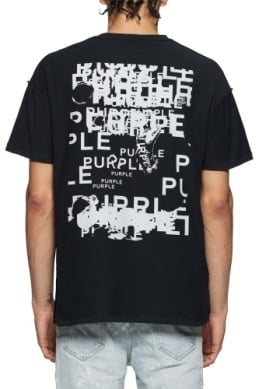 Purple Brand Textured Inside Out Tee