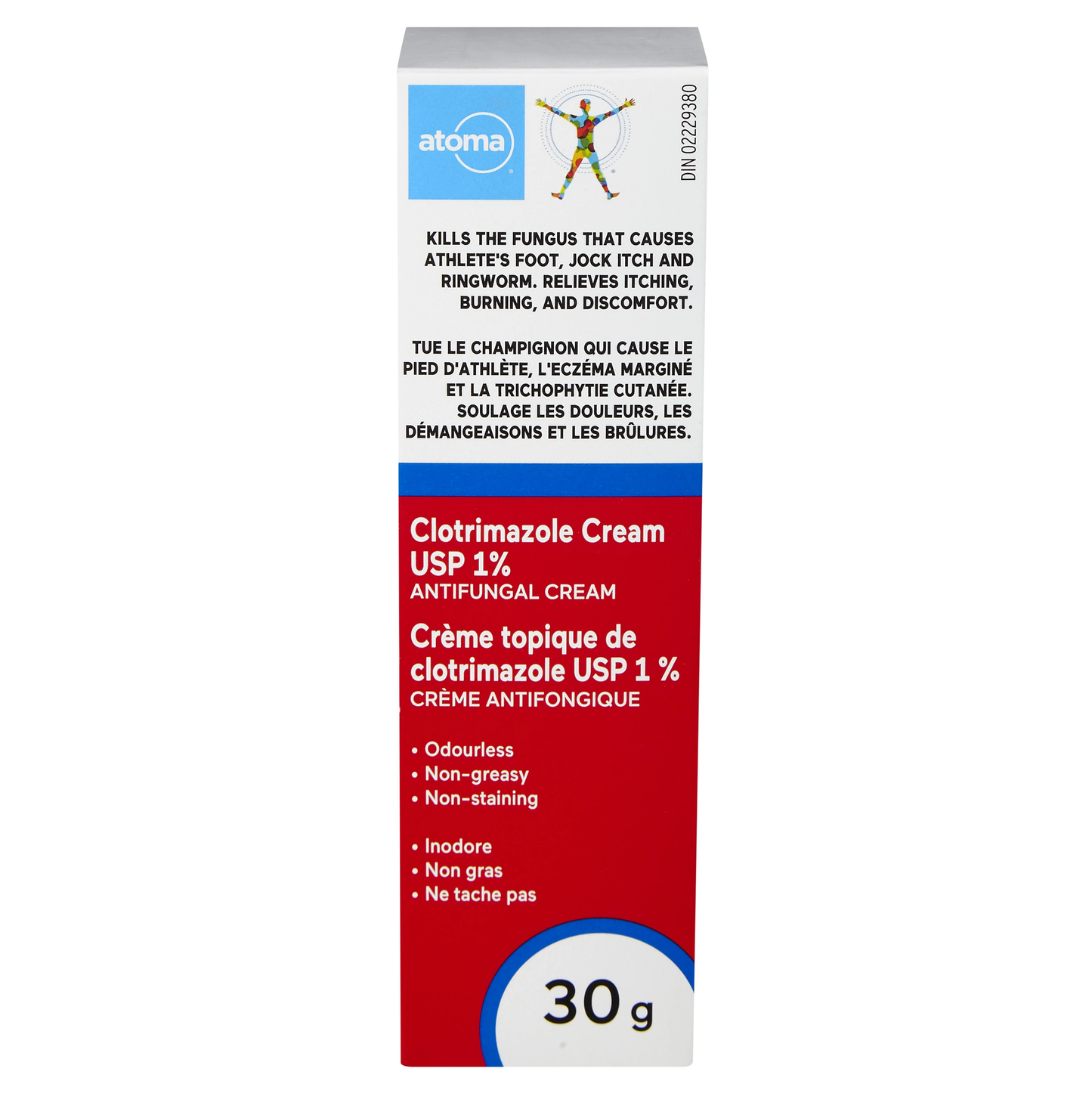 Atoma Clotrimazole Cream 1% 30g