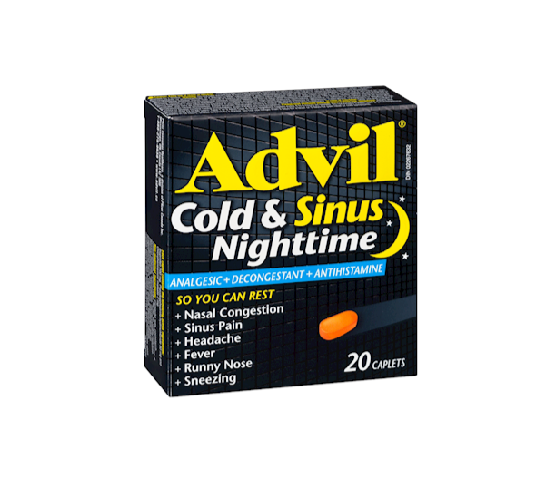 Advil Cold & Sinus Nighttime