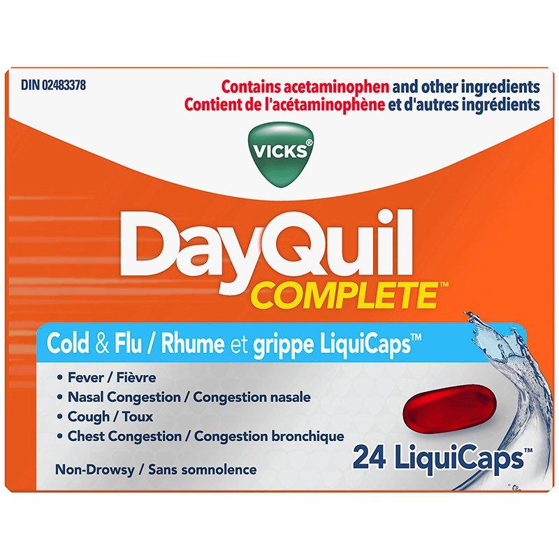 Vicks DayQuil Cold & Flu Multi-Symptom LiquiCaps