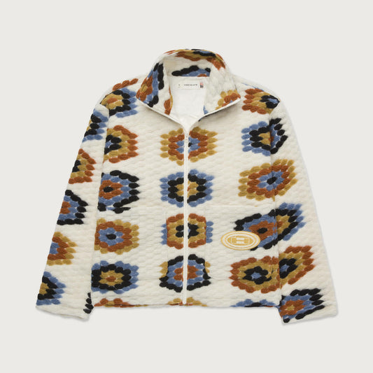 Honor The Gift Textured Full Zip Sweater