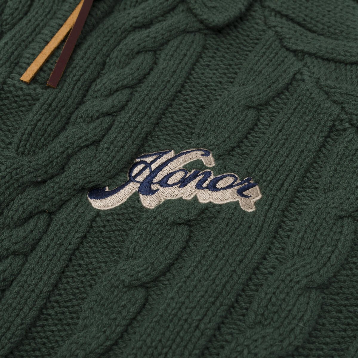Honor The Gift Cable Zip Leisure Henley