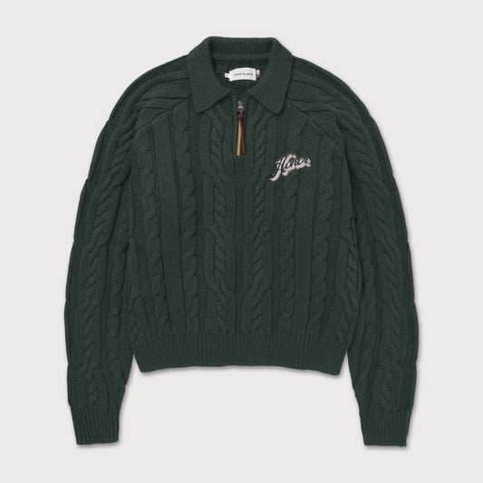 Honor The Gift Cable Zip Leisure Henley