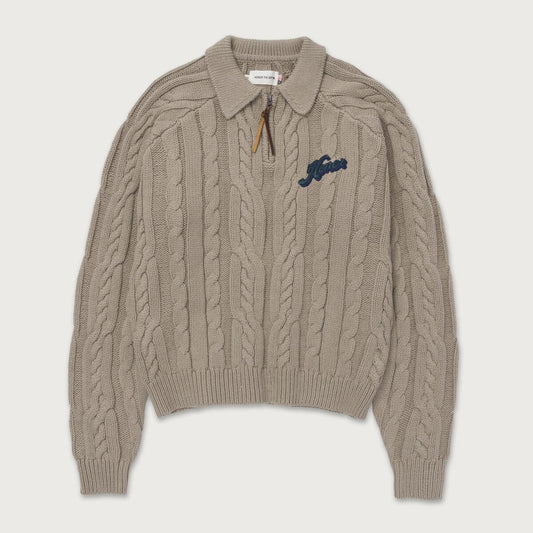 Honor The Gift Cable Zip Leisure Henley