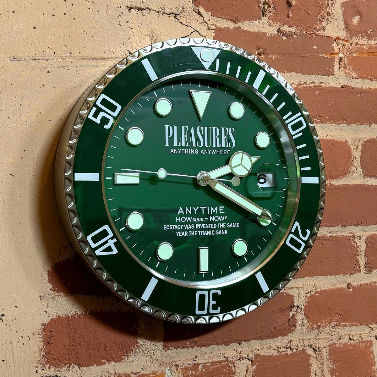 Pleasures Anytime Clock