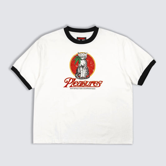 Pleasures Cat Heavyweight Ringer Tee