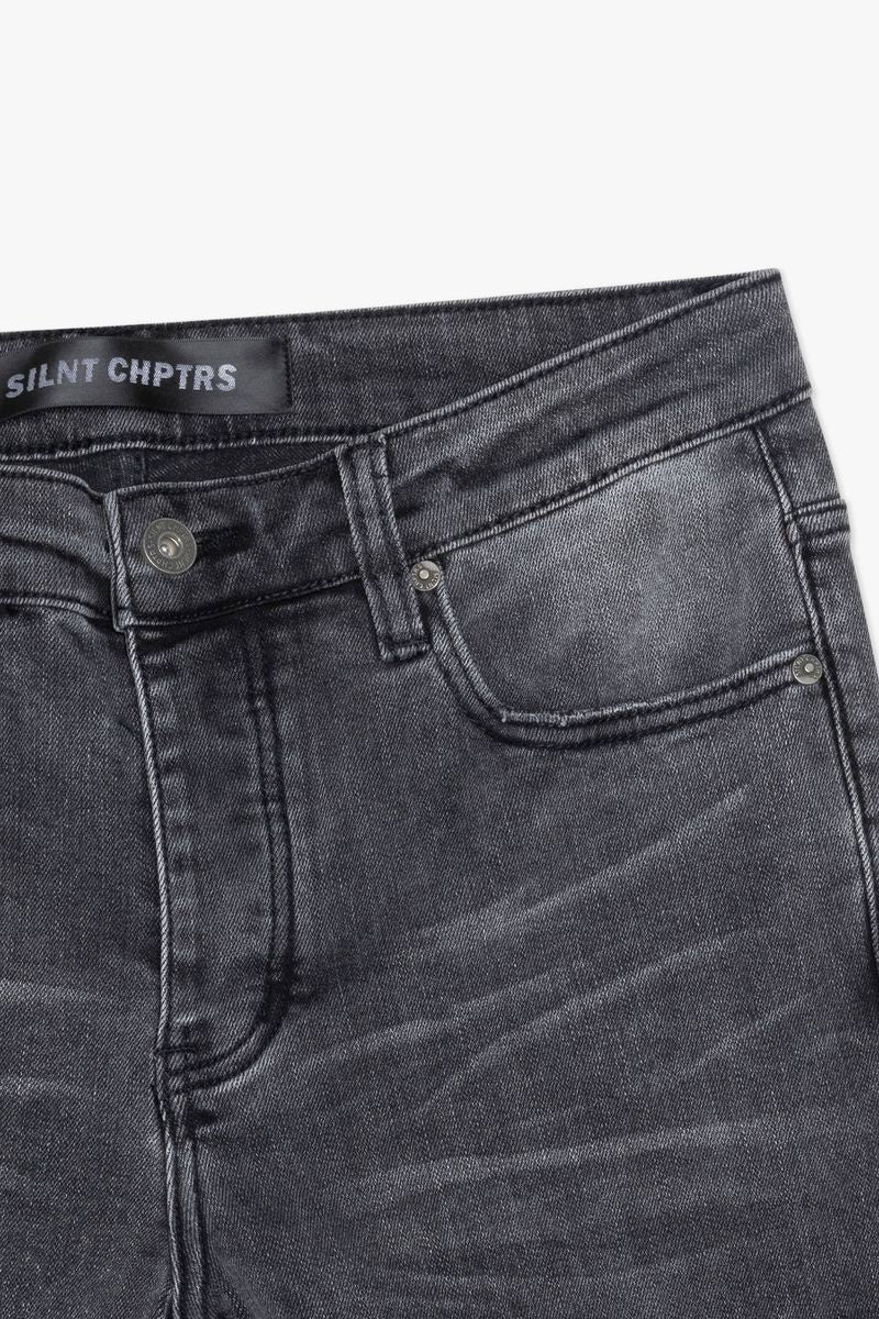 Silnt Chpters Stacked Denim Pant