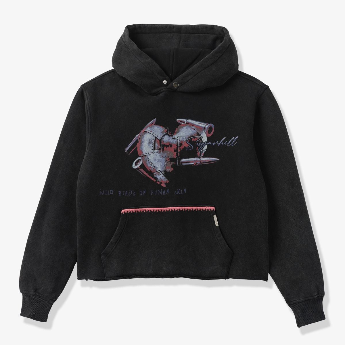 Sugarhill Brutal Cropped Hoodie