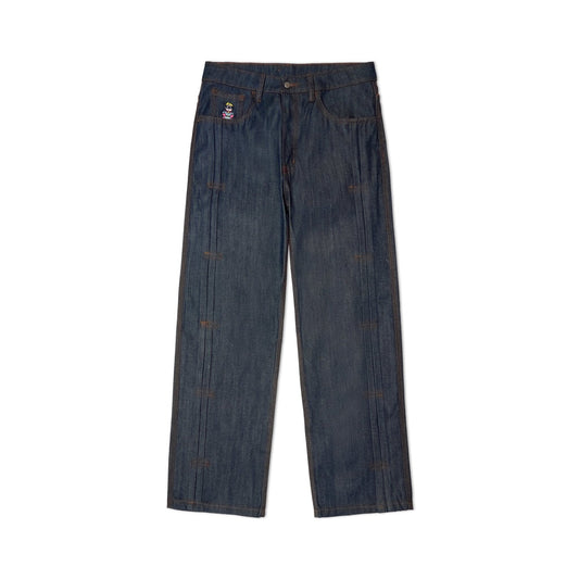 Kidsuper Raw Denim Pleated Pant 