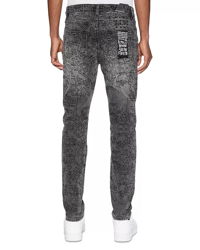 Ksubi Chitch Stencil Stitch Denim Pant