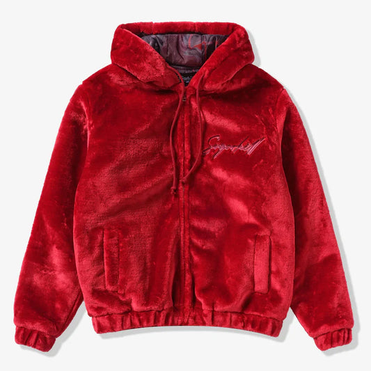 Sugarhill Traces Fur Zip-Up Hoodie 