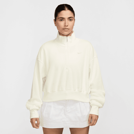 Wmns Nike Sportswear Phoenix Plush 1/4-Zip Fleece Sweatshirt