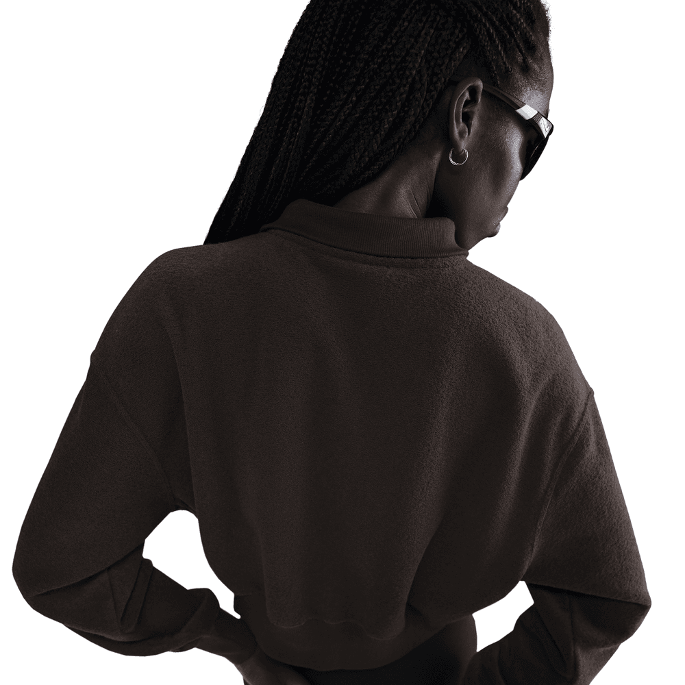 Wmns Nike Sportswear Phoenix Plush 1/4-Zip Fleece Sweatshirt