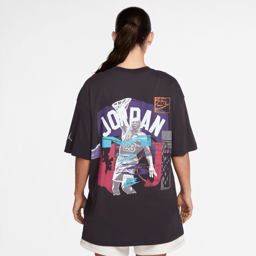 Wmns Air Jordan Flight Oversized Graphic Tee FA25