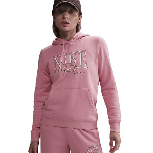 Wmns Nike Sportswear Club Fleece Graphic Hoodie 