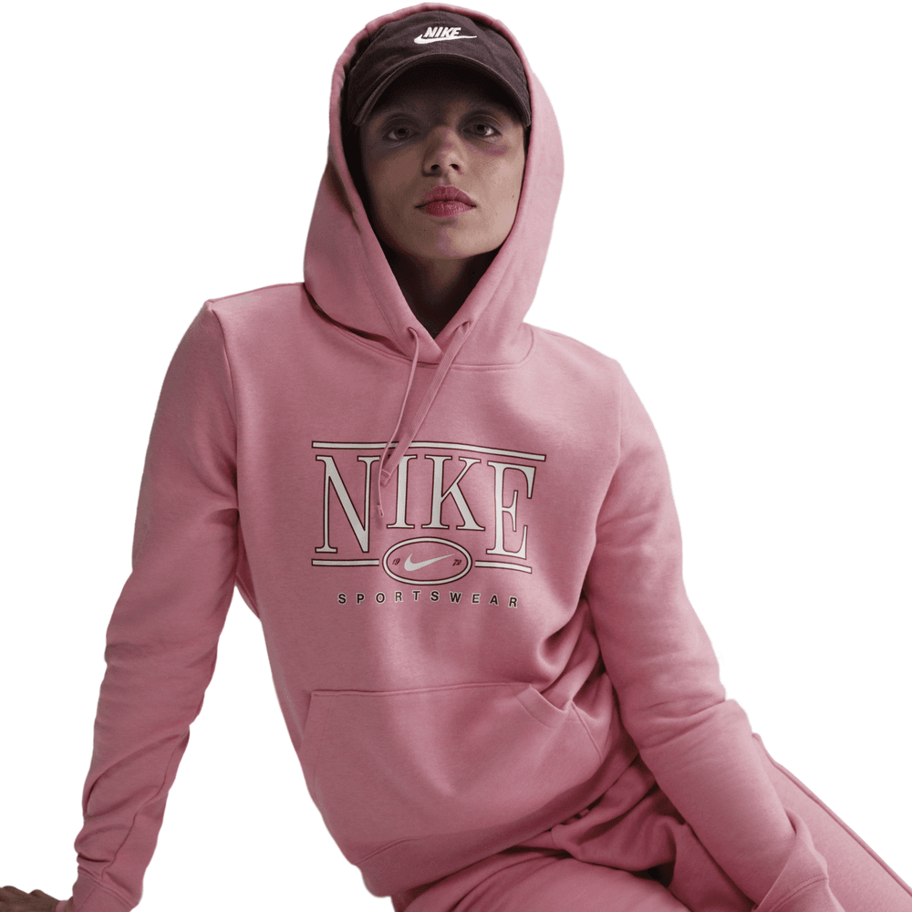 Wmns Nike Sportswear Club Fleece Graphic Hoodie 