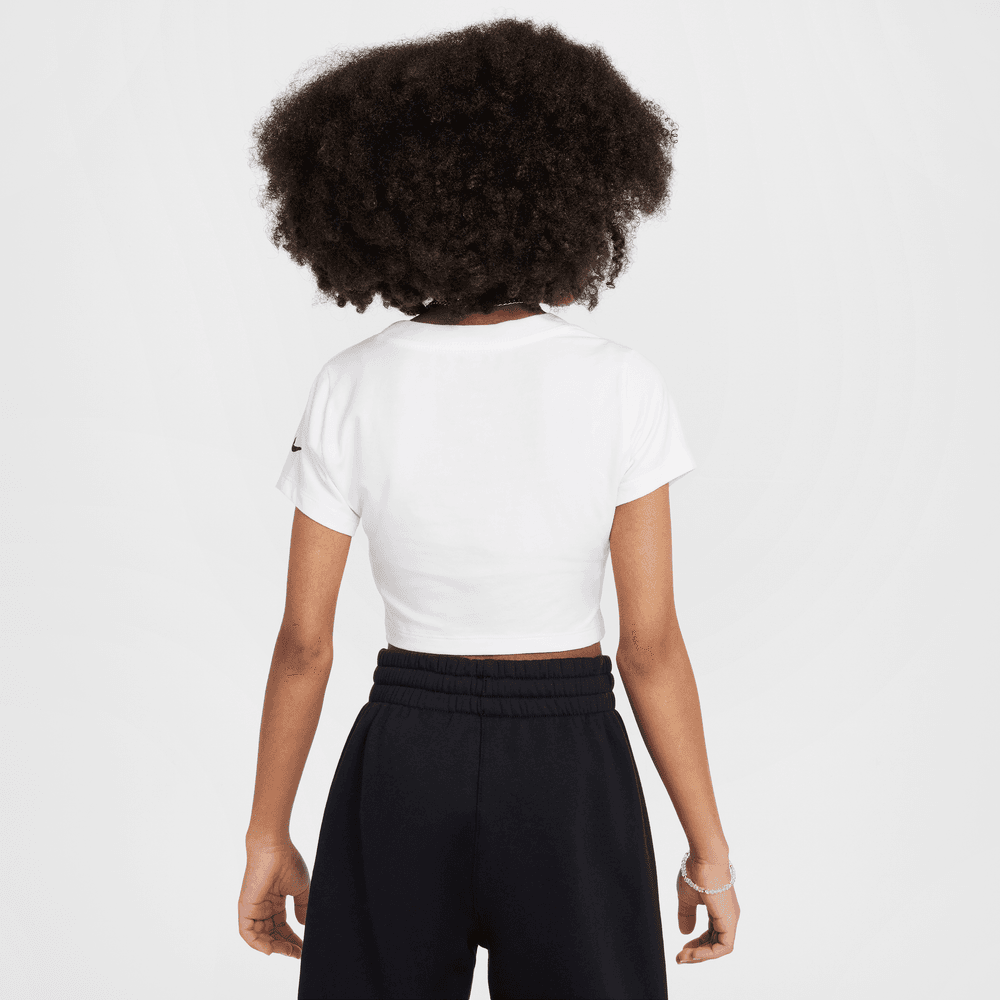 Kids Nike Sportswear Cropped Tee 