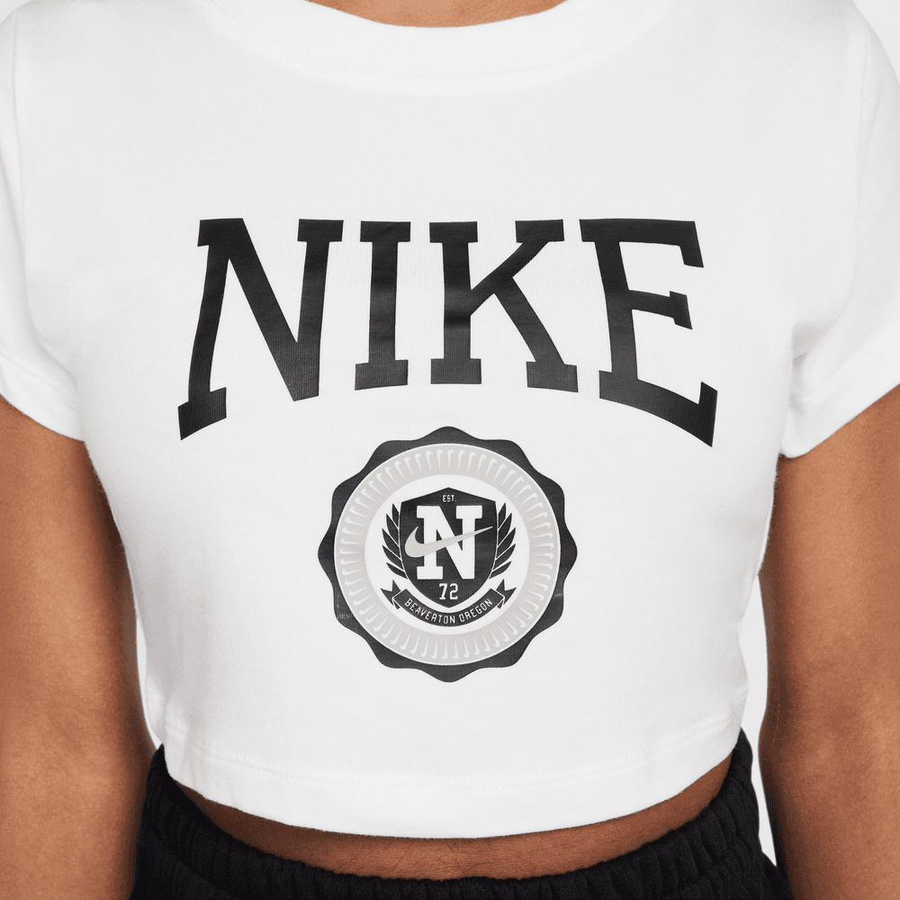 Kids Nike Sportswear Cropped Tee 