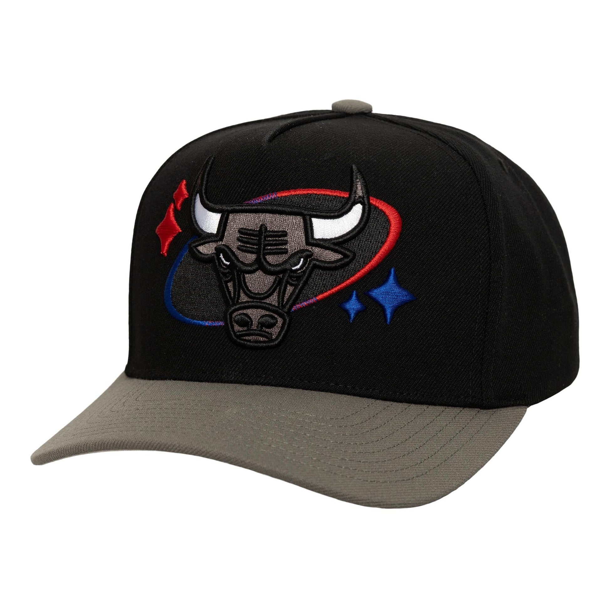M&N NBA Y2K Pro Pinch Snapback Bulls