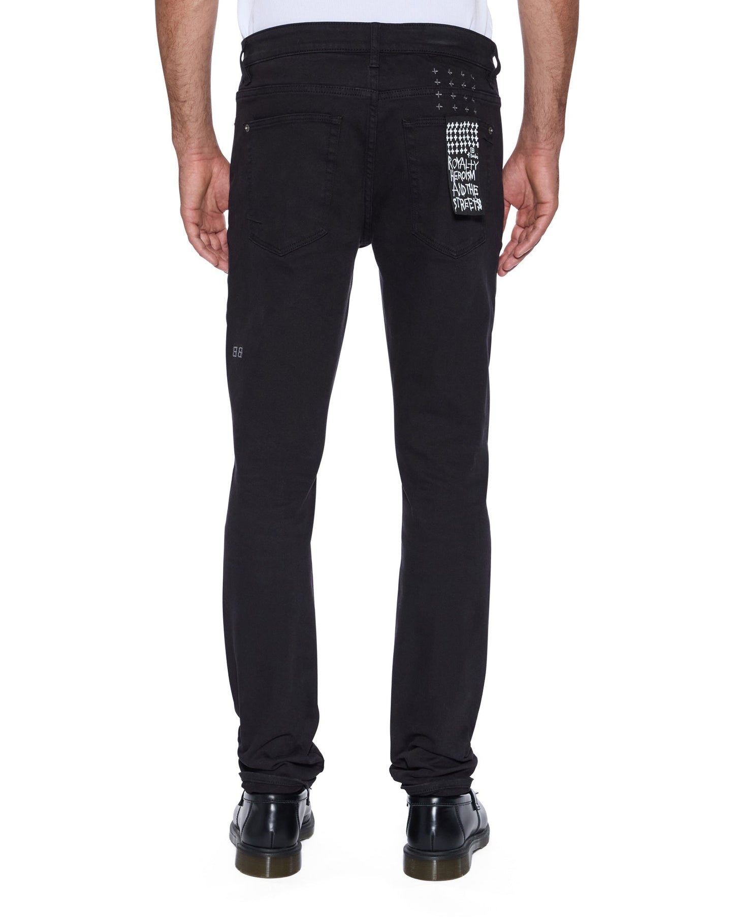Ksubi Van Winkle Jasper Black Arch Denim