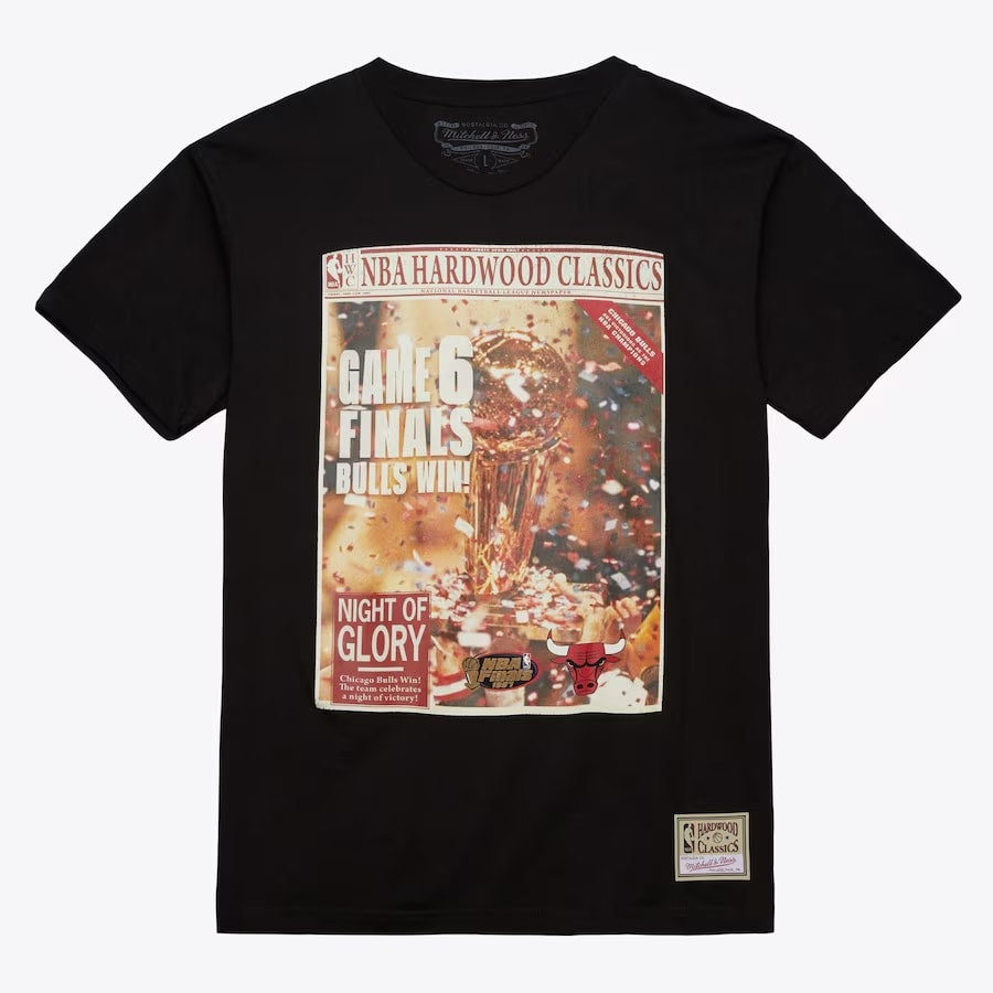 M&N NBA Champs Bulls Tee