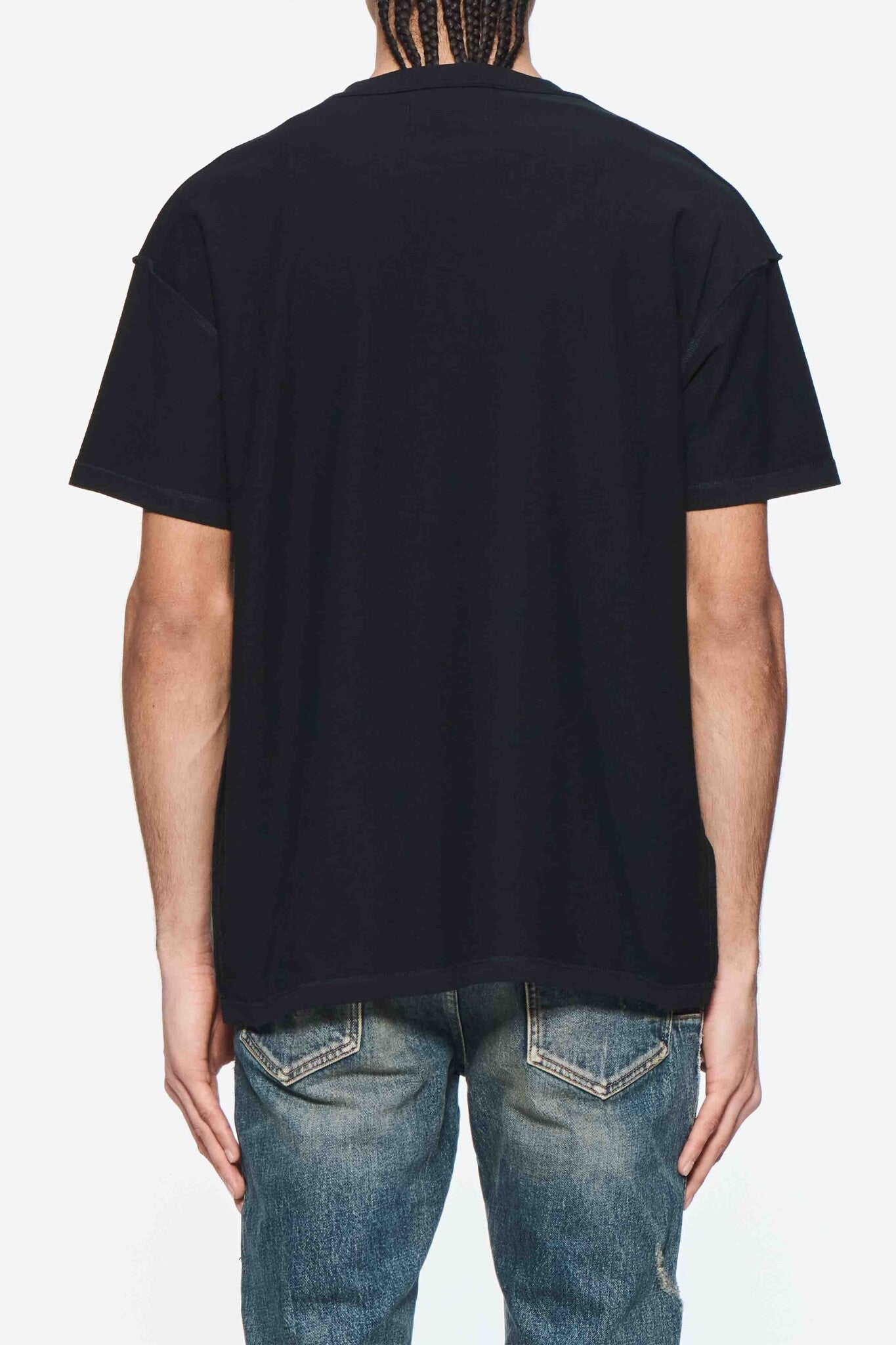 Purple Brand Textured Inside Out Tee