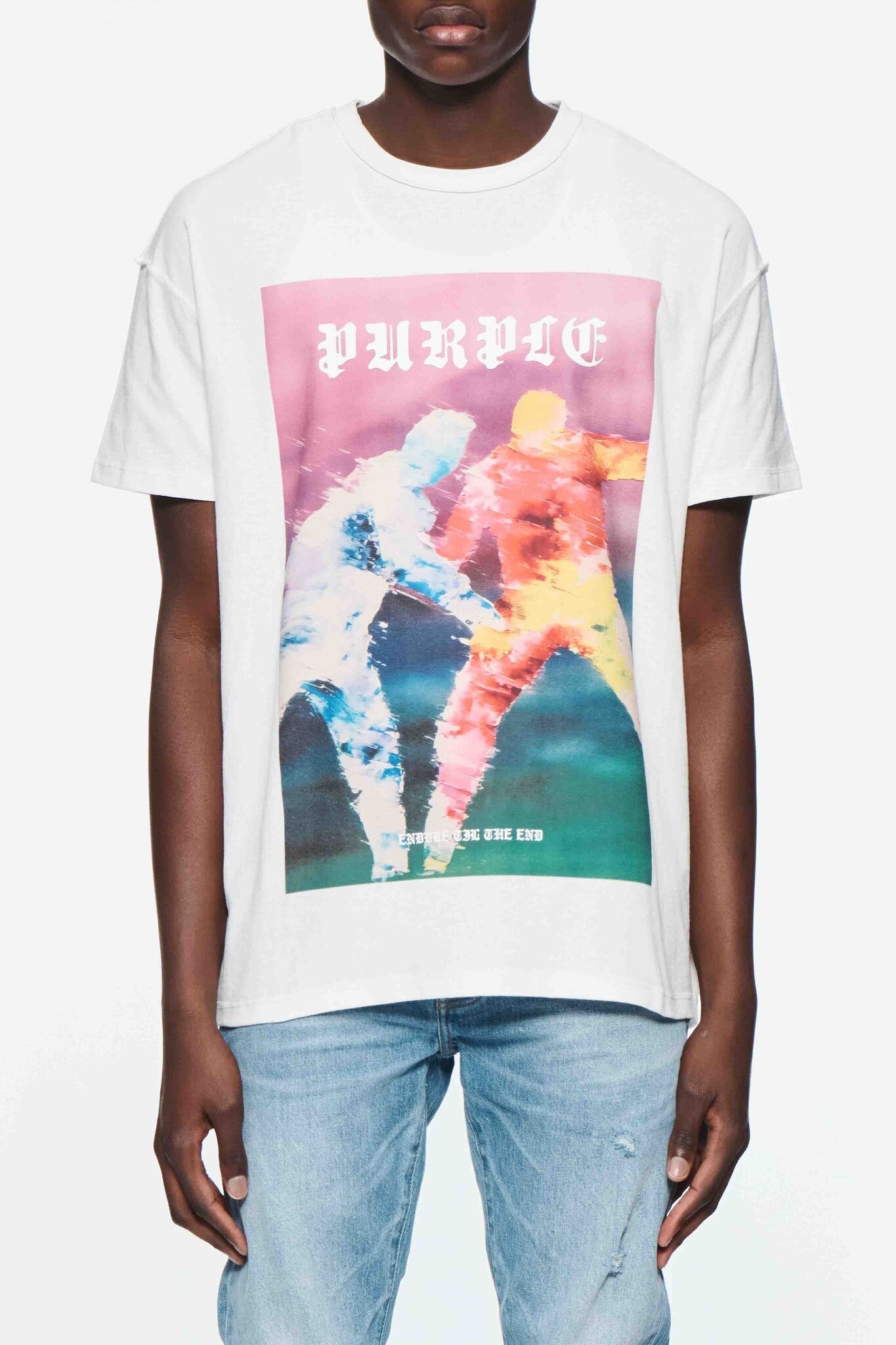 Purple Brand Textured Inside Out Tee