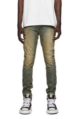 Purple Brand Sand Dune Cross Denim Pant