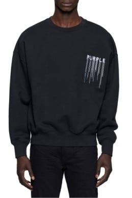 Purple Brand HWT Fleece Crewneck