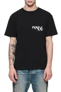 Purple Brand Textured Jersey Tee