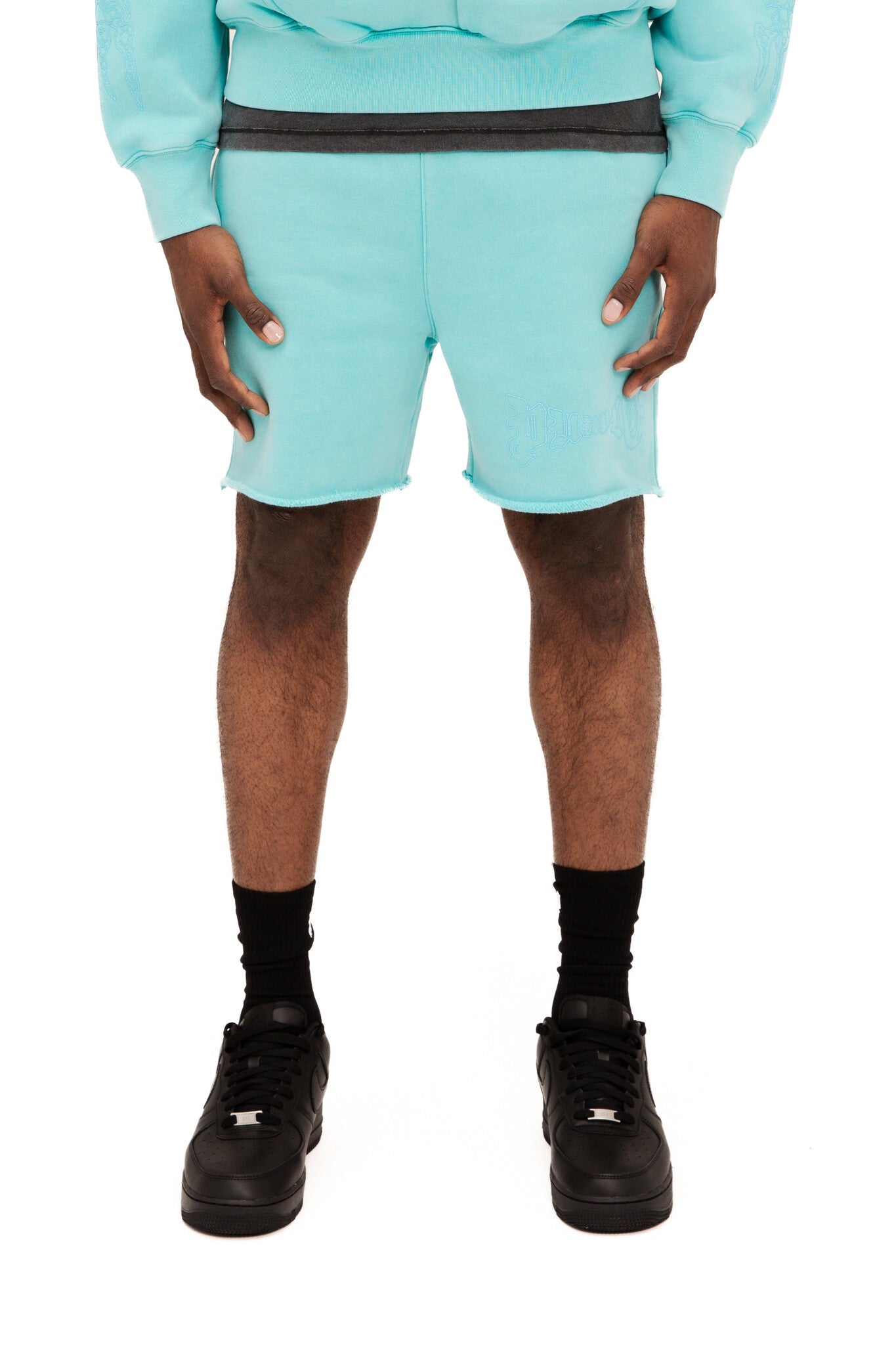 Purple Brand HWT Fleece Short