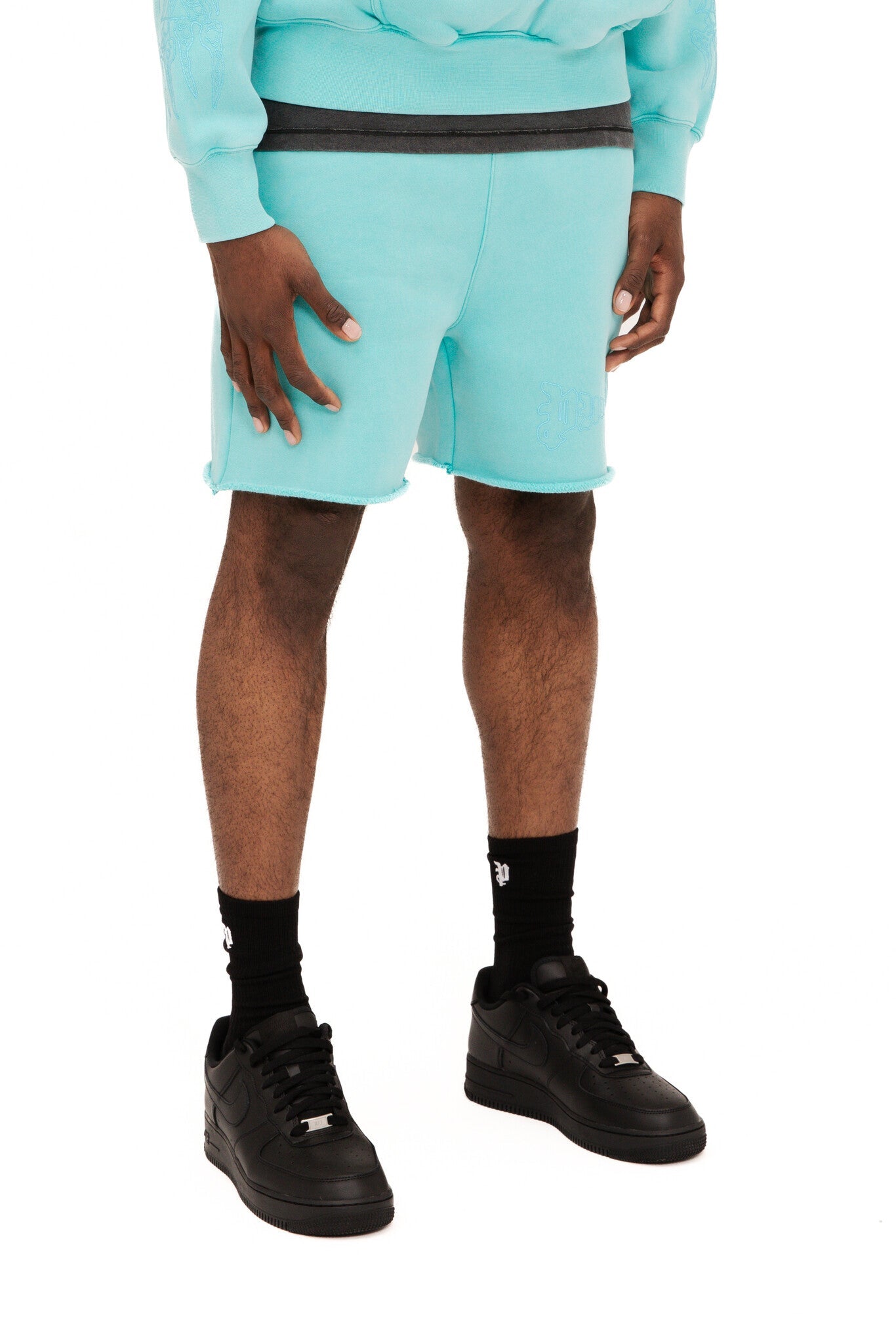 Purple Brand HWT Fleece Short