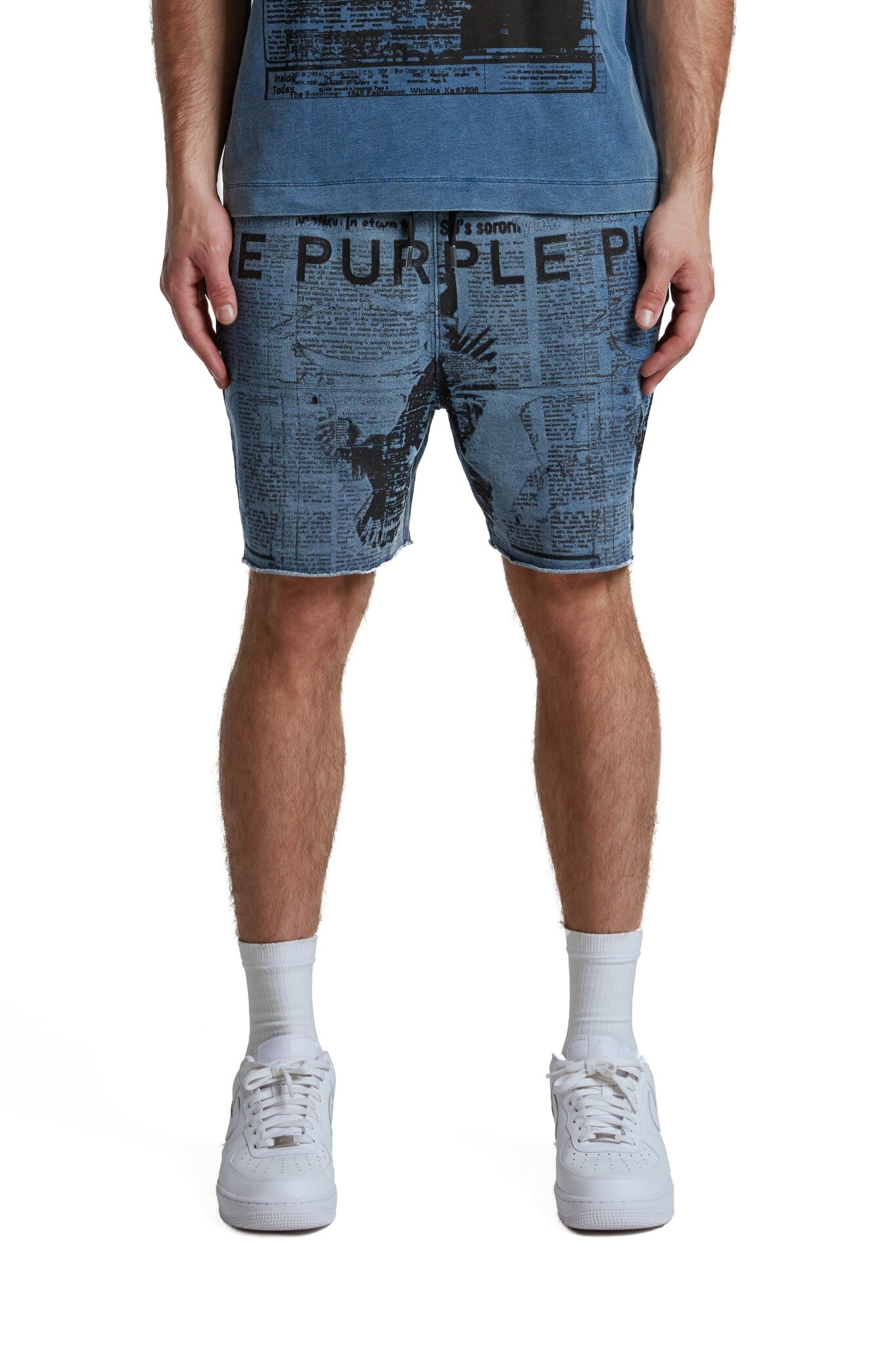 Purple Brand MWT Fleece Short