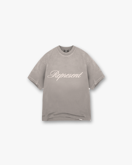 Represent Script Logo Tee 