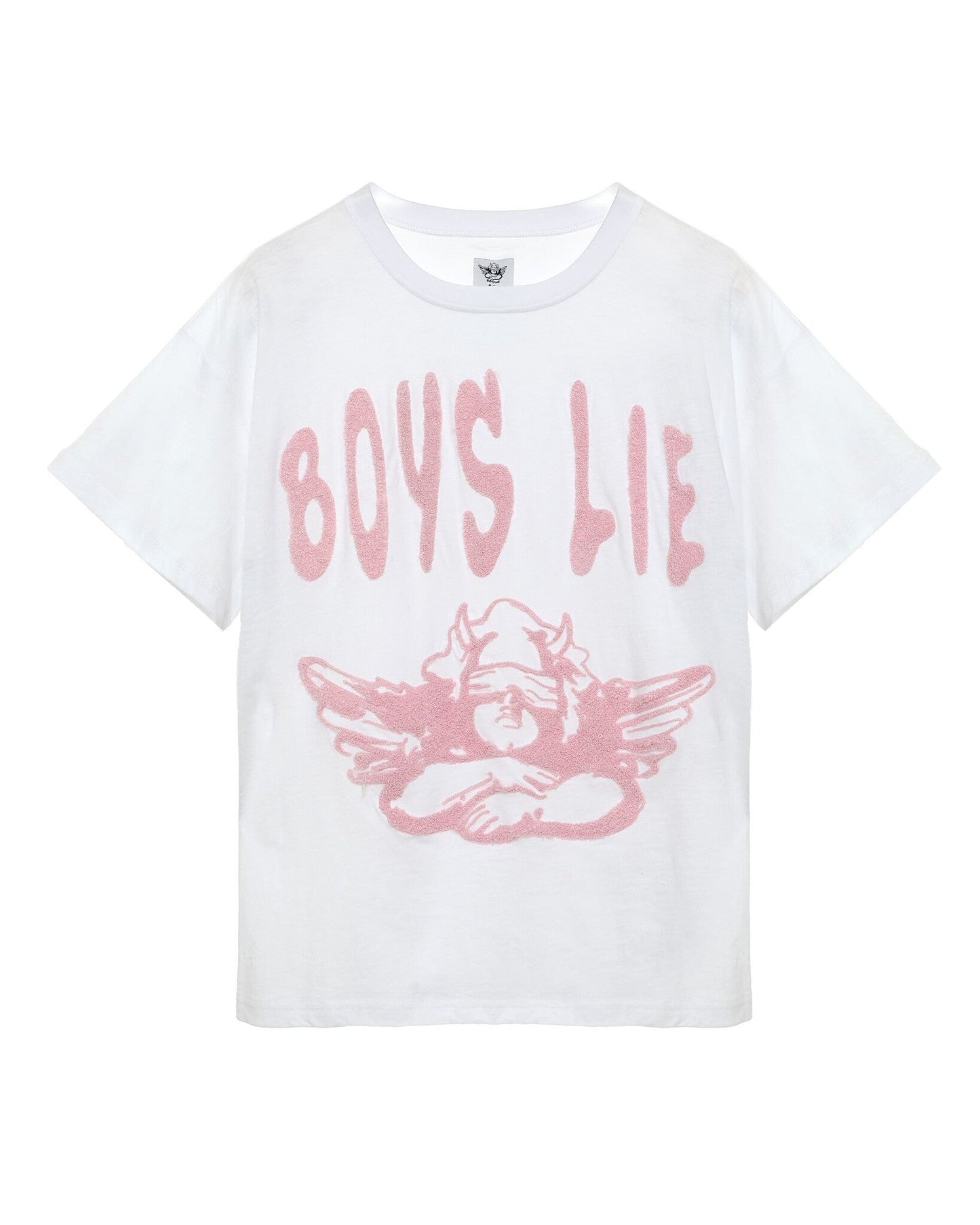 Boys Lie In Denial V2 Boyfriend Tee