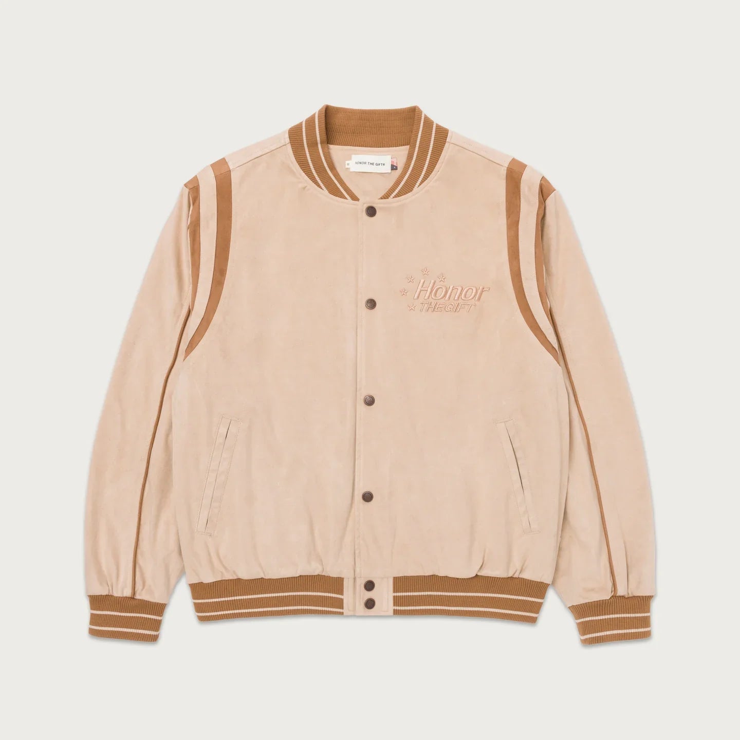 Honor The Gift Oil Head Varsity Jacket
