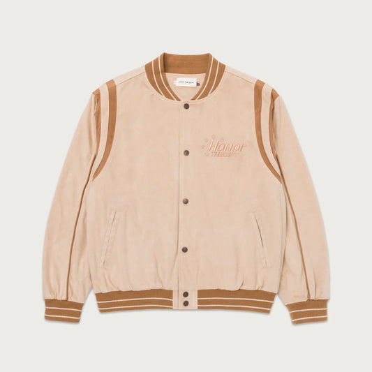 Honor The Gift Oil Head Varsity Jacket