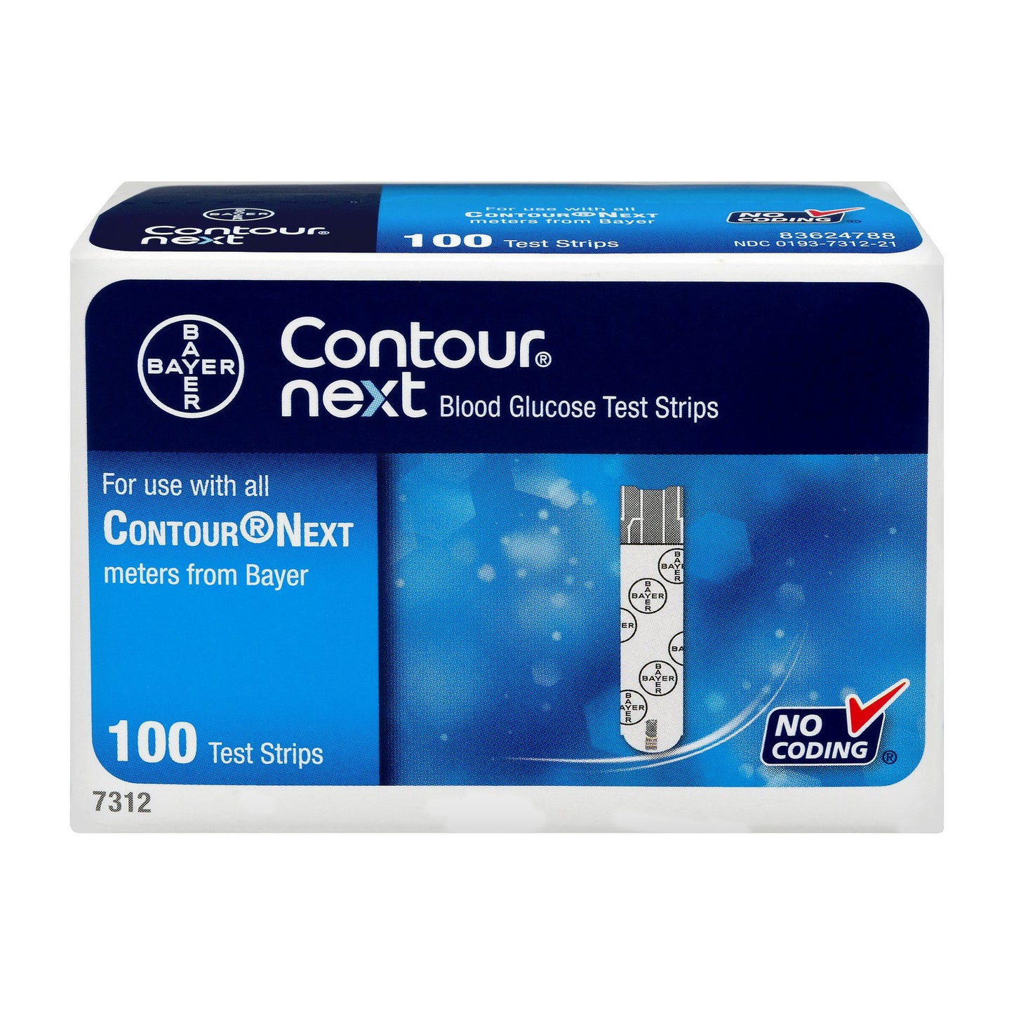Ascensia Contour Next Strips 100 Strips