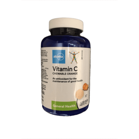 Atoma Vitamin C Chewable 500mg 120 Tablets