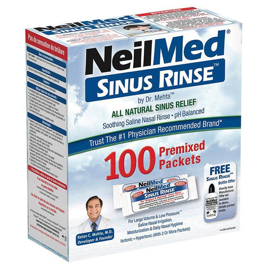 NeilMed Sinus Rinse Refill Packs