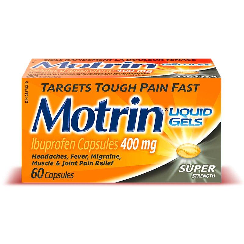 Motrin Super Strength 400mg
