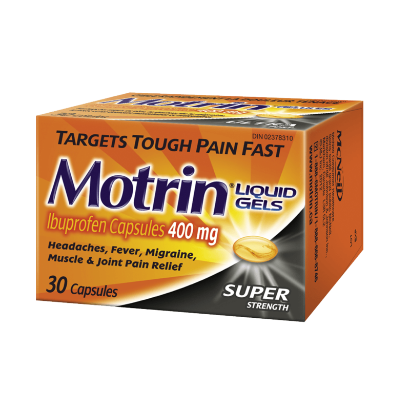 Motrin Super Strength 400mg