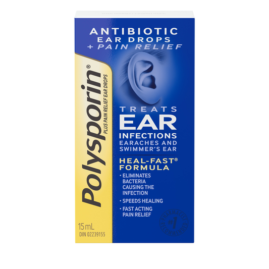 Polysporin Plus Pain Relief Ear Drops