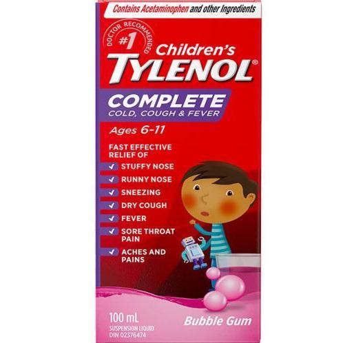 Tylenol Children's Complete Cold, Cough & Fever