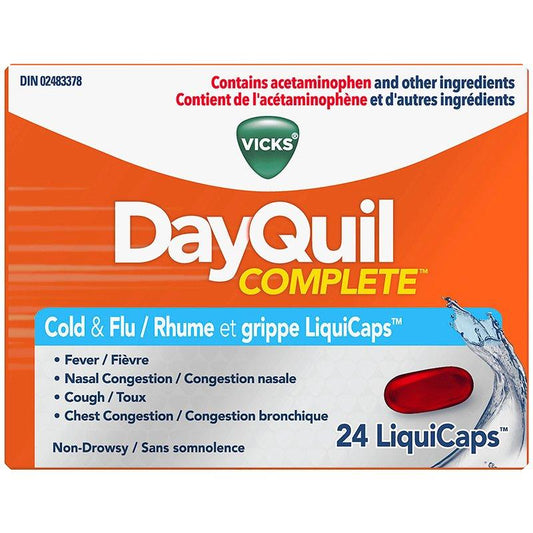 Vicks DayQuil Cold & Flu Multi-Symptom LiquiCaps
